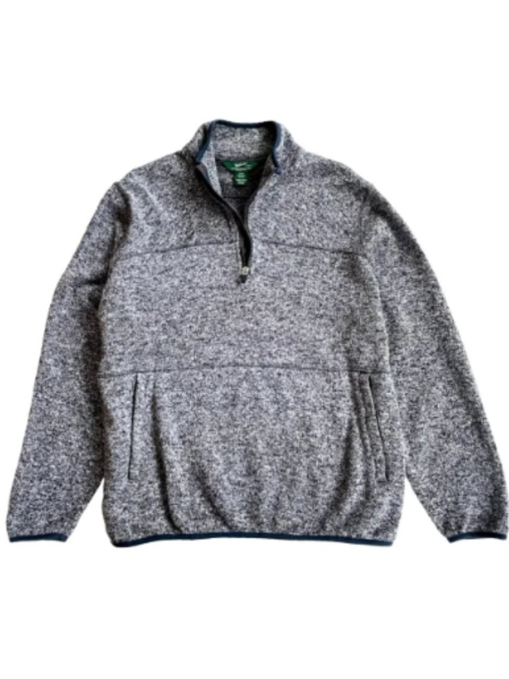 Woolrich Quarter Zip Pullover Sweater, Grey